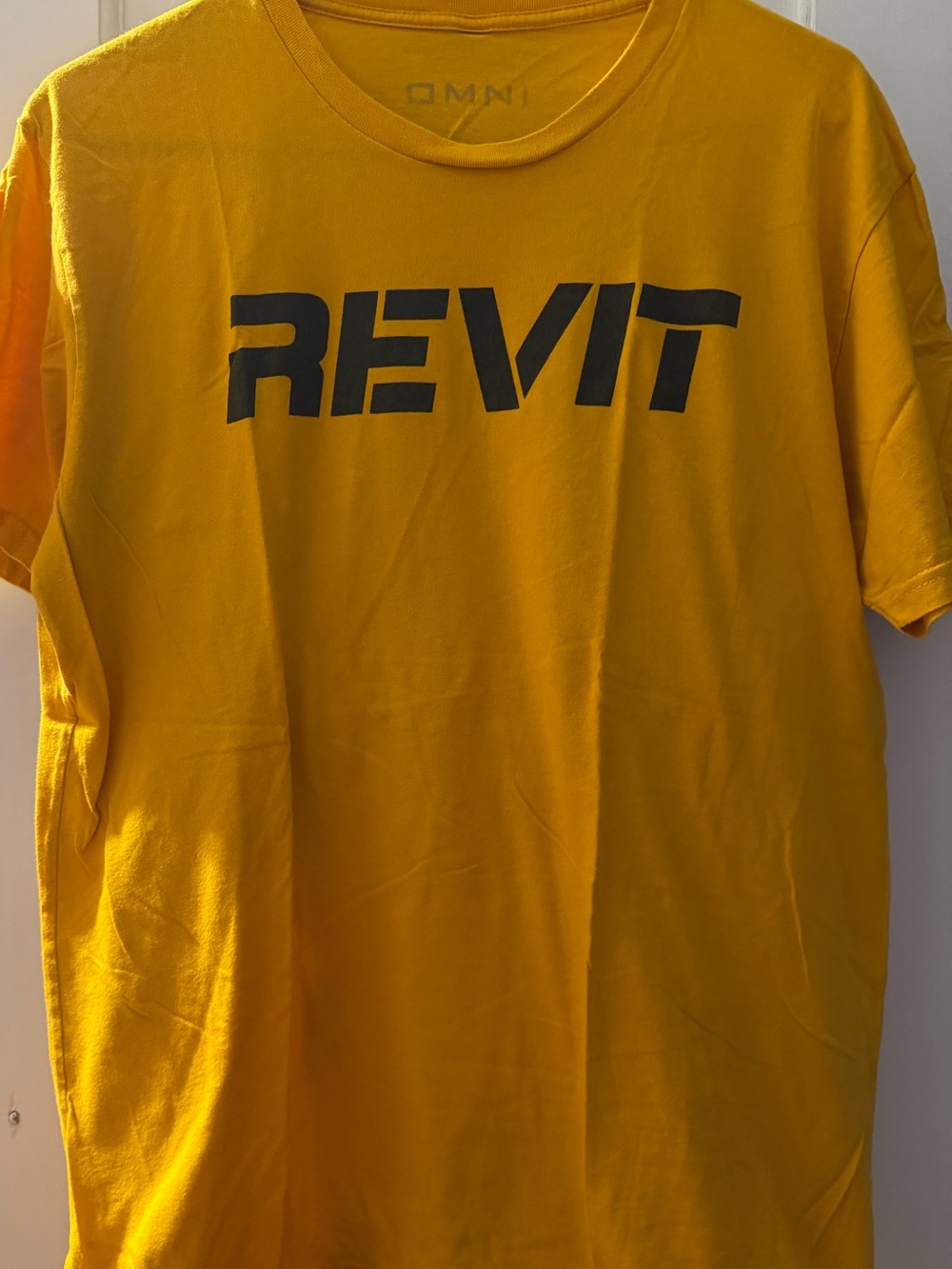 Men's Yellow RevIt Logo T-Shirt
